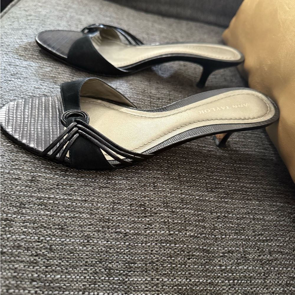Ann Taylor Black Heels for Women
